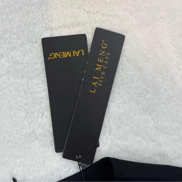 Lai Meng Five Cats Embroidered Floral Folk art Mini Dress Black Size XL NWT - Picture 10 of 14